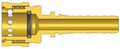 Dixon 2ES2-B 1/4" S.T. COUPLER, 1/4" BARB, BRASS